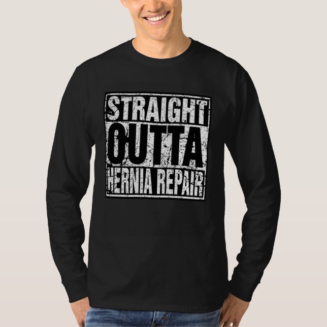 Hernia Surgery  Survivor Post Recovery T-Shirt (Front)