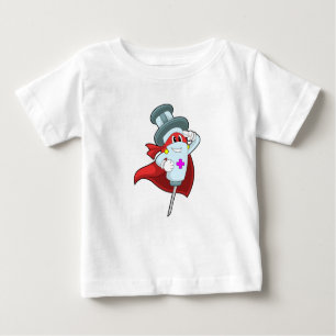 Hero as Nurse with Syringe Baby T-Shirt