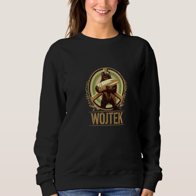 Hero Bear Short Sleeve Wojtek Sweatshirt (Front)