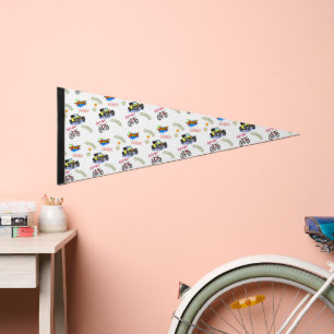 Hero Bicycle Car Airplane Pennants