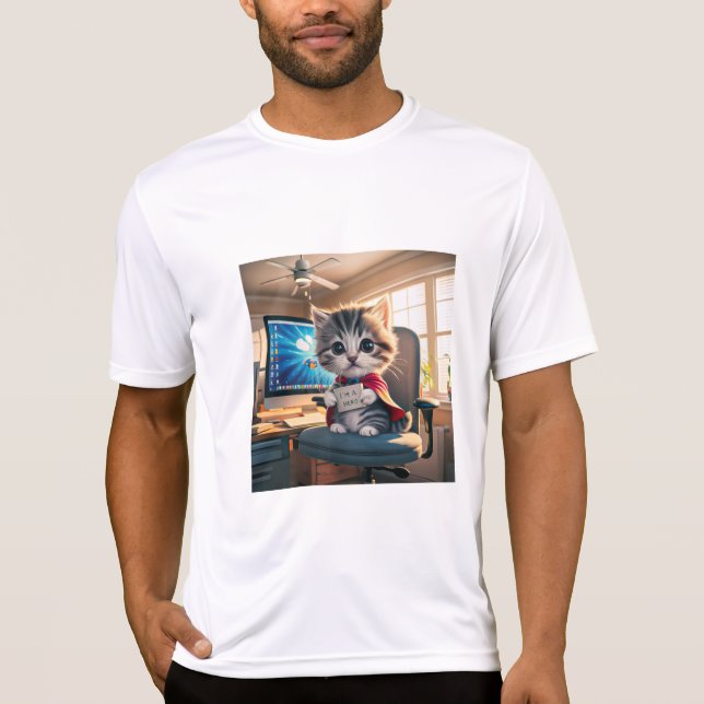 Hero Cat T-Shirt (Front)