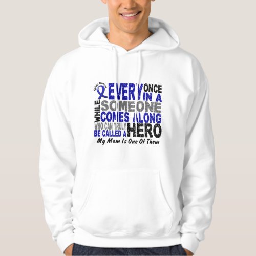 HERO COMES ALONG 1 Mom COLON CANCER T_Shirts