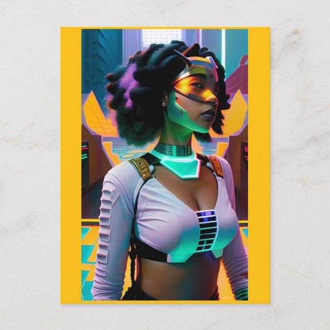 Hero Corp - Ken Gage Art Postcard (Front)