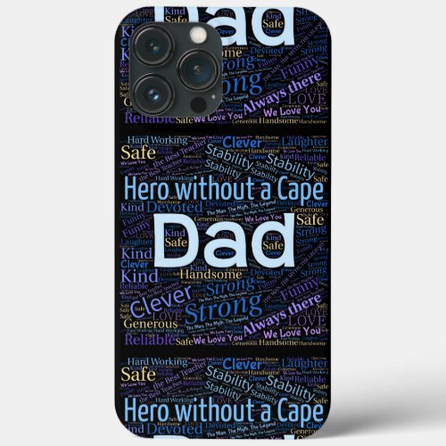 Hero Dad Custom Case_Mate iPhone Case