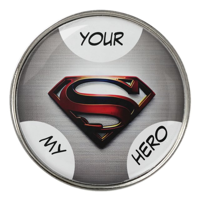Hero Dad Golf Ball Marker (Front)