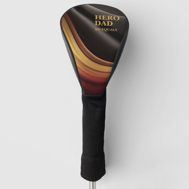 hero dad golf head cover (Front)