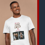 Hero Daddy Father`s Day 2 Photo Collage T-Shirt<br><div class="desc">You are my Hero Daddy Father`s Day 2 Photo Collage T-shirt. Personalized t-shirt for a dad. Add 2 photos and your names. You can change daddy to dad,  pap,  papa, ... . Perfect gift for a father on a Father`s Day,  birthday or Christmas and it`s a sweet keepsake.</div>