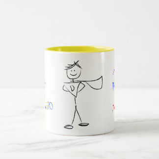 Hero Daddy Two-Tone Coffee Mug