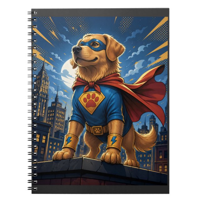 Hero dog notebook (Front)