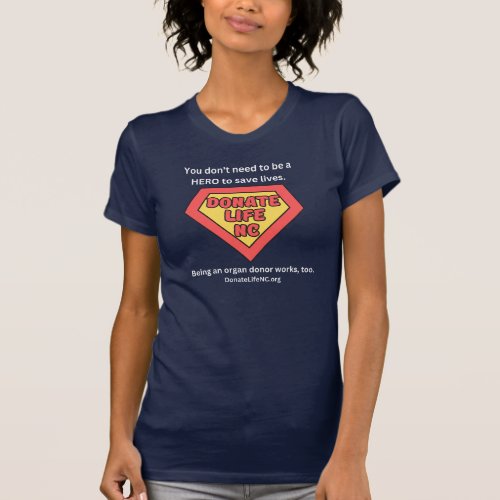 Hero Donor Shirt__Womens T_Shirt