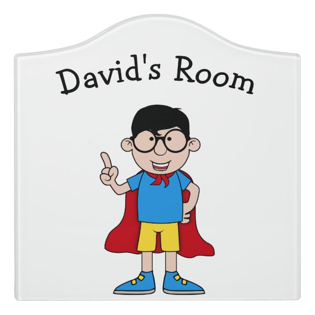 Hero Door Sign (Large Crest Front)