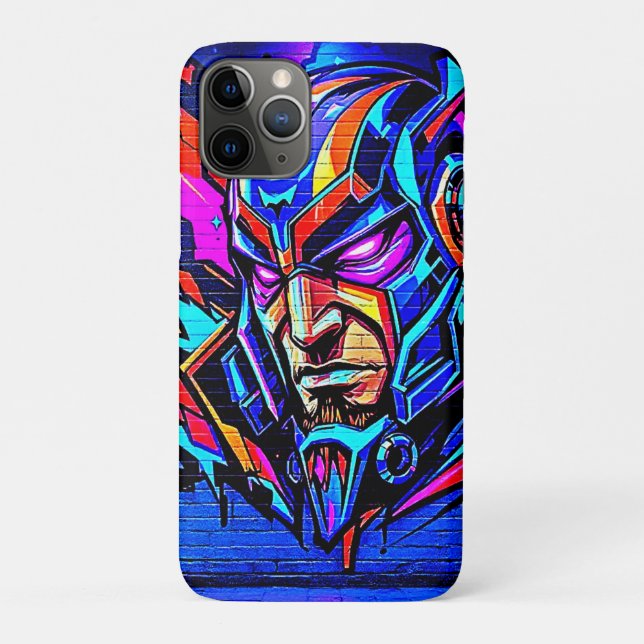 Hero Graffiti Burst Case-Mate iPhone Case (Back)