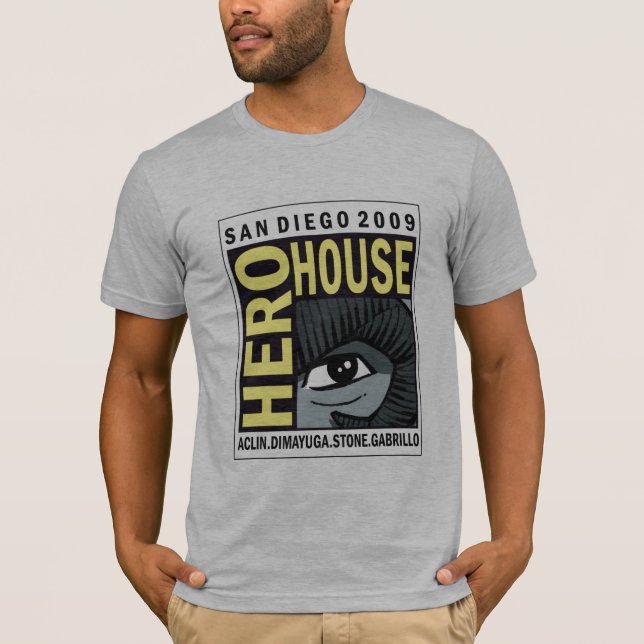 Hero House SDCC T-Shirt (Front)