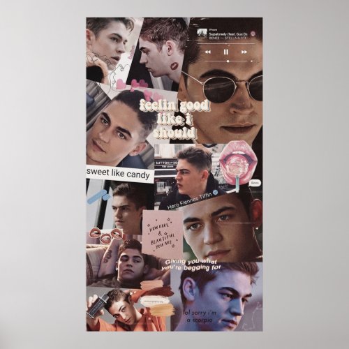 Hero is sweet like candy poster