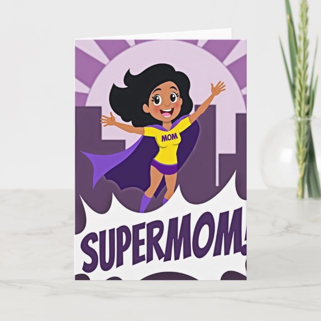 Hero Mothers Day Burst Card (Front)