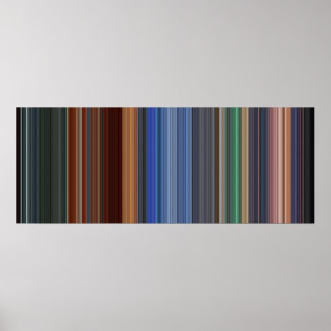 Hero movie barcode poster (Front)