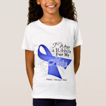 Hero Periwinkle Ribbon - Stomach Cancer T-Shirt