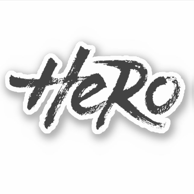 Hero Sticker (Front)