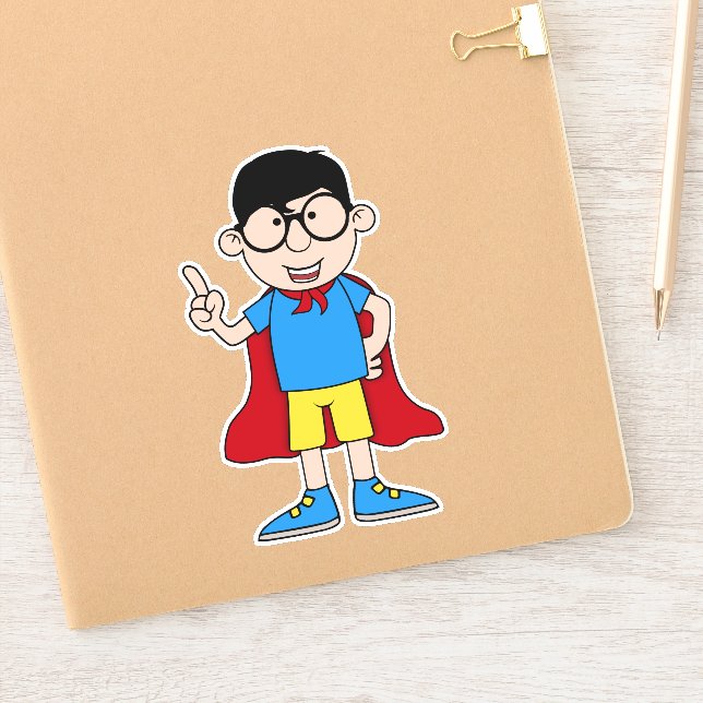Hero Sticker (Notebook)