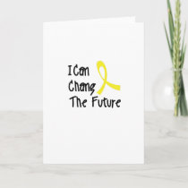 Hero Strong Childhood Cancer Awareness support Card