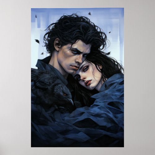 Hero the Raven HD Poster  Charlie Bowater_Inspire