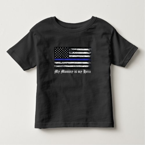 Hero Thin Blue Line Toddler T_shirt