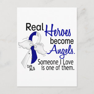 Heroes Become Angels ALS Postcard