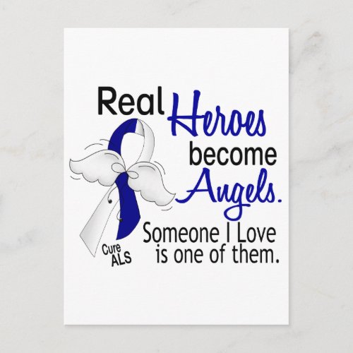 Heroes Become Angels ALS Postcard