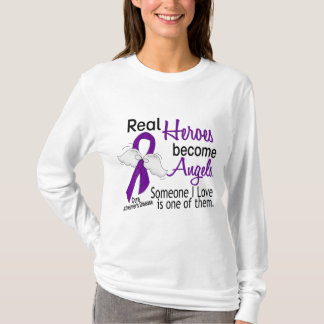 Heroes Become Angels Alzheimer's Disease T-Shirt