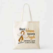 Heroes Become Angels Appendix Cancer Tote Bag