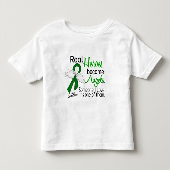 Heroes Become Angels Cerebral Palsy Toddler T-shirt (Front)