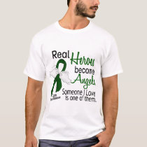 Heroes Become Angels Liver Disease T-Shirt