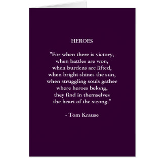 HEROES CARDS
