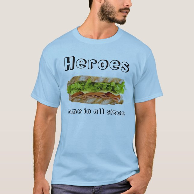 Heroes - Cotton T T-Shirt (Front)