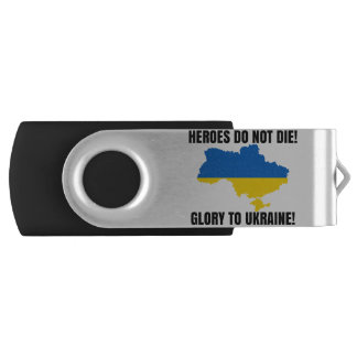 Heroes do not die glory to ukraine flash drive