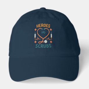 Heroes in Scrubs – Nurses Week Celebration Design Hat