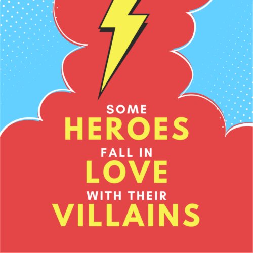 Heroes Love Villains _ Lightning Sticker