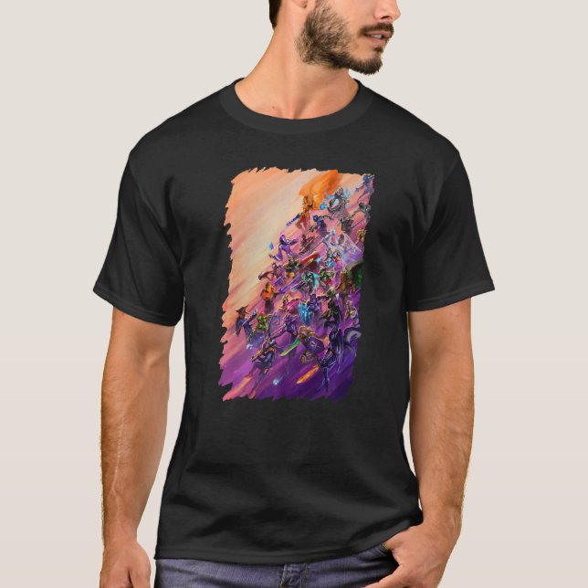 Heroes of Terraria T-Shirt (Front)
