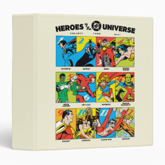 Heroes of the DC™ Universe 3 Ring Binder