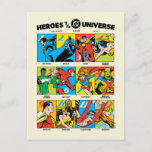 Heroes of the DC™ Universe Postcard