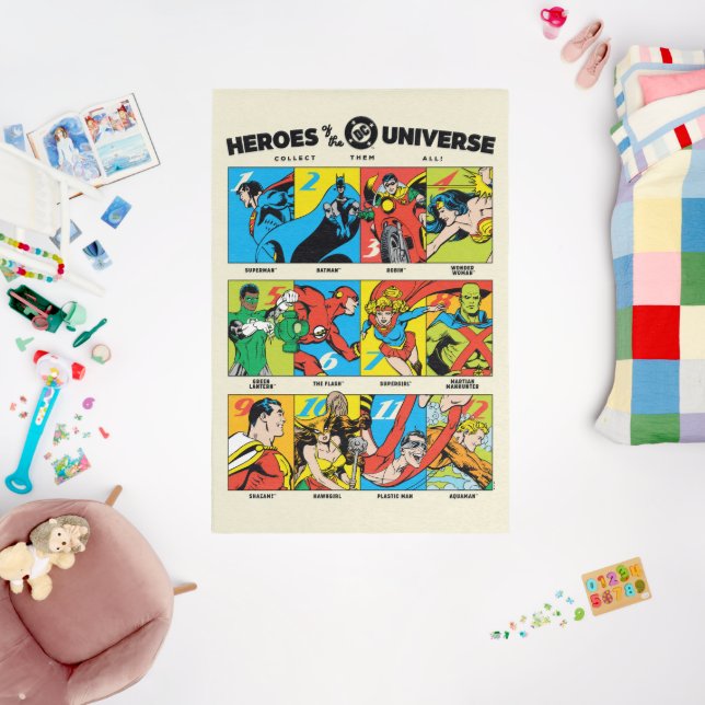 Heroes of the DC™ Universe Rug (Insitu (Babyroom))