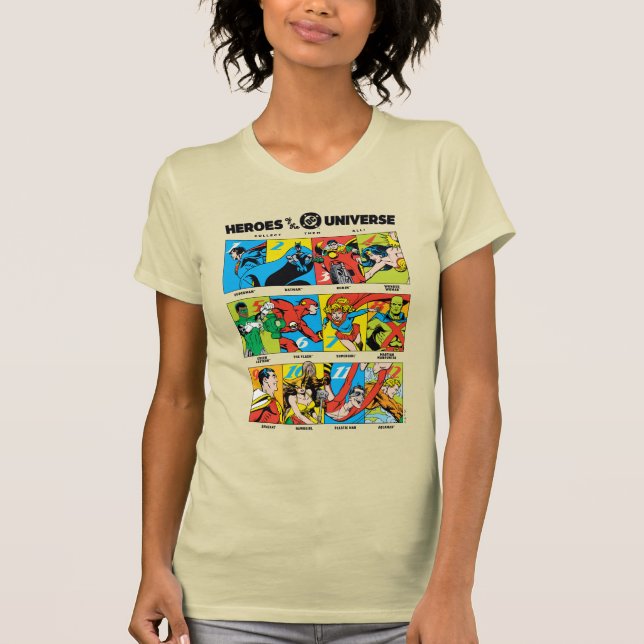 Heroes of the DC™ Universe T-Shirt (Front)