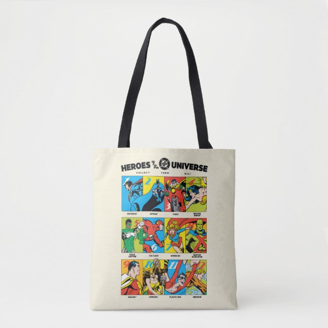 Heroes of the DC™ Universe Tote Bag (Front)