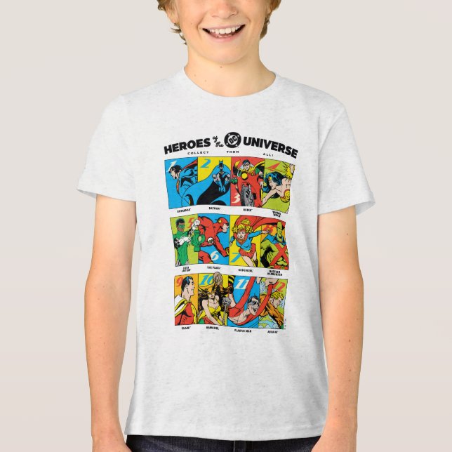 Heroes of the DC™ Universe Tri-Blend Shirt (Front)