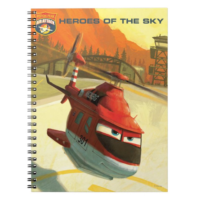 Heroes Of The Sky - Blade Ranger Notebook (Front)