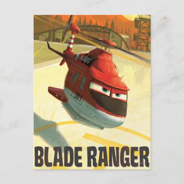 Heroes Of The Sky - Blade Ranger Postcard (Front)