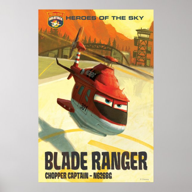 Heroes Of The Sky - Blade Ranger Poster (Front)