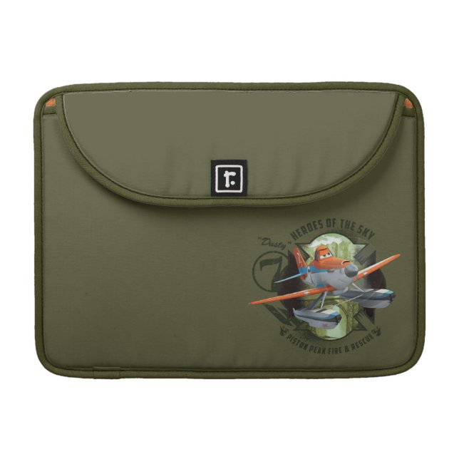 Heroes Of The Sky - Dusty MacBook Pro Sleeve (Front Closed)