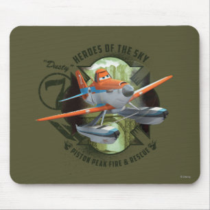Heroes Of The Sky - Dusty Mouse Pad