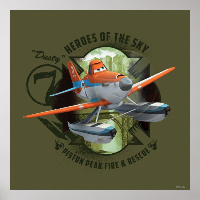 Heroes Of The Sky - Dusty Poster (Front)